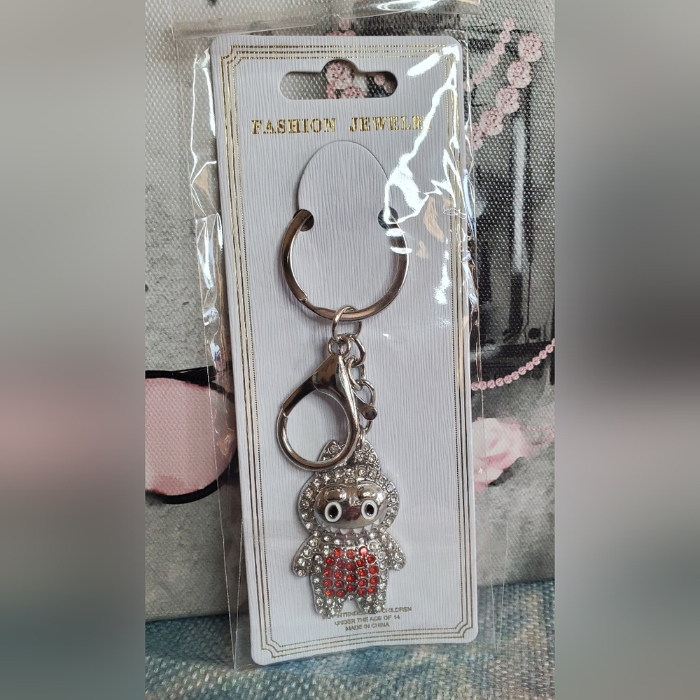 Monster Bag Charm Keychain NIP